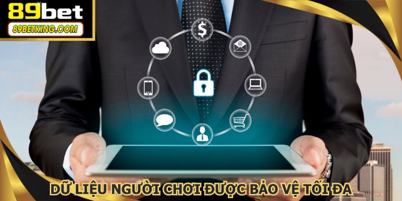 Dữ liệu người chơi được bảo vệ tối đa với mã hóa SSL và lưu trữ an toàn