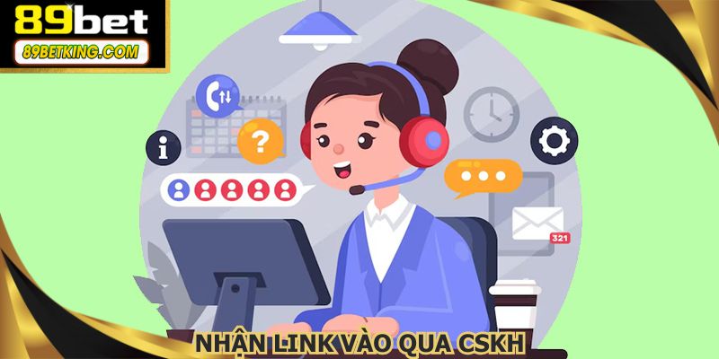 Kết nối nhân viên để nhận được link an toàn